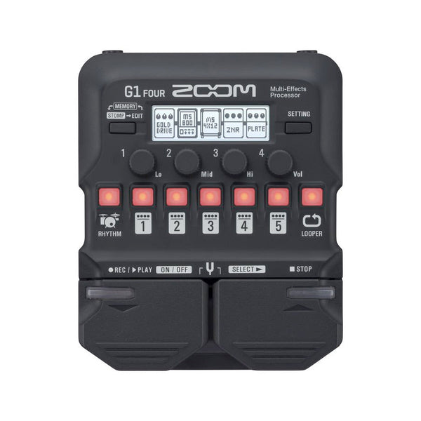 Zoom G1-FOUR guitar effects pedal - Without expression pedal