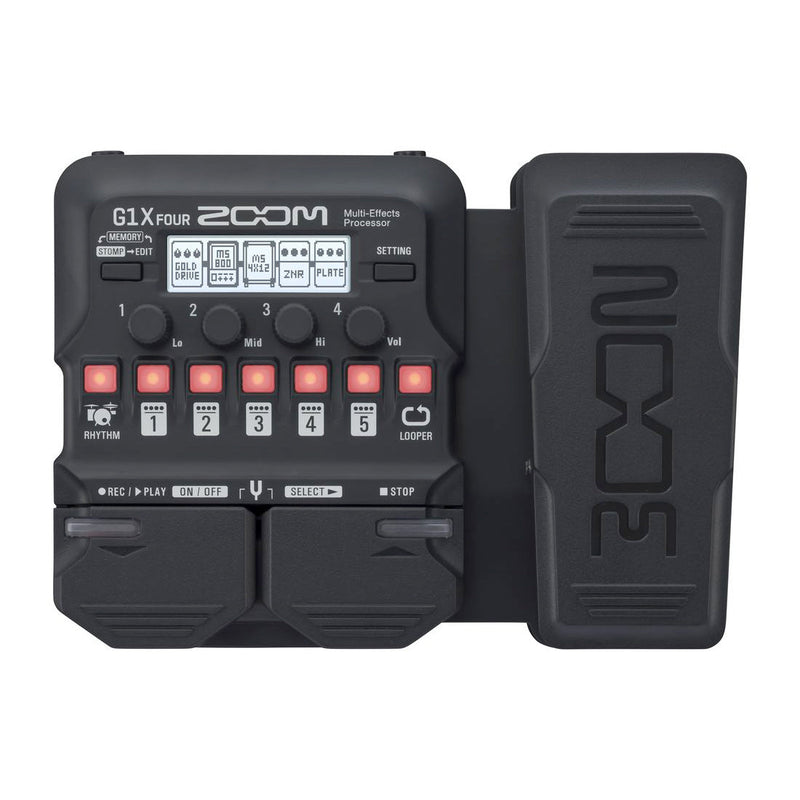 Zoom G1-FOUR guitar effects pedal - With expression pedal