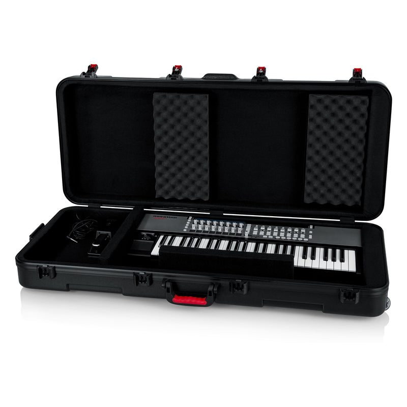 Gator TSA ATA series keyboard cases with wheels - 61 note