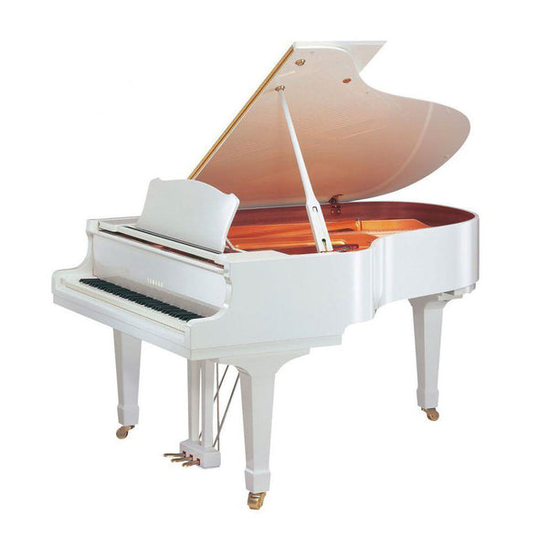 Yamaha GC1 grand piano - Polished White