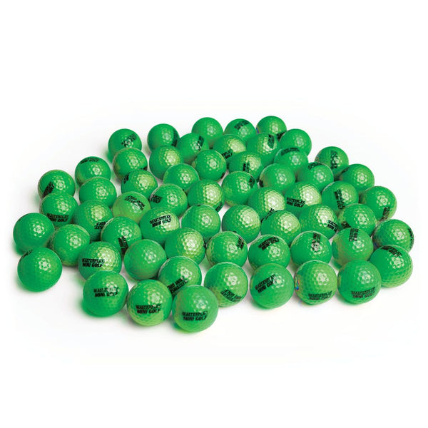 MASTERPLAY MINI GOLF BALL LIME GREEN, BOX OF 300