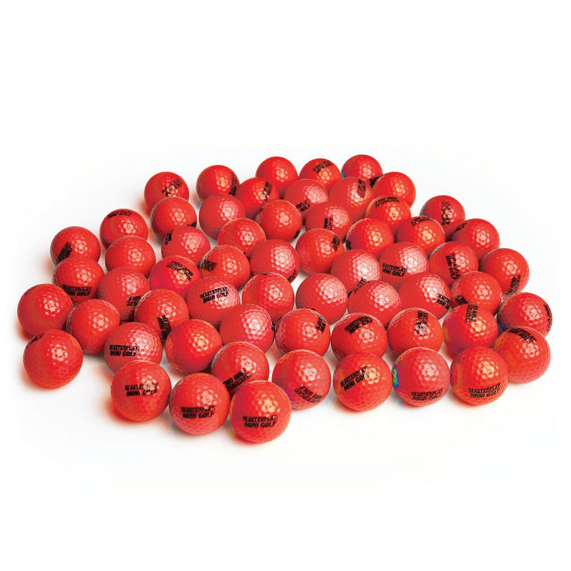 MASTERPLAY MINI GOLF BALL RED, BOX OF 300