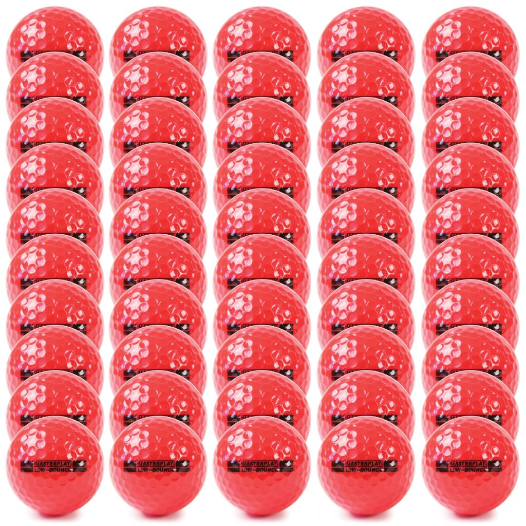 MASTERPLAY LEISURE GOLF BALL RED, BOX OF 300