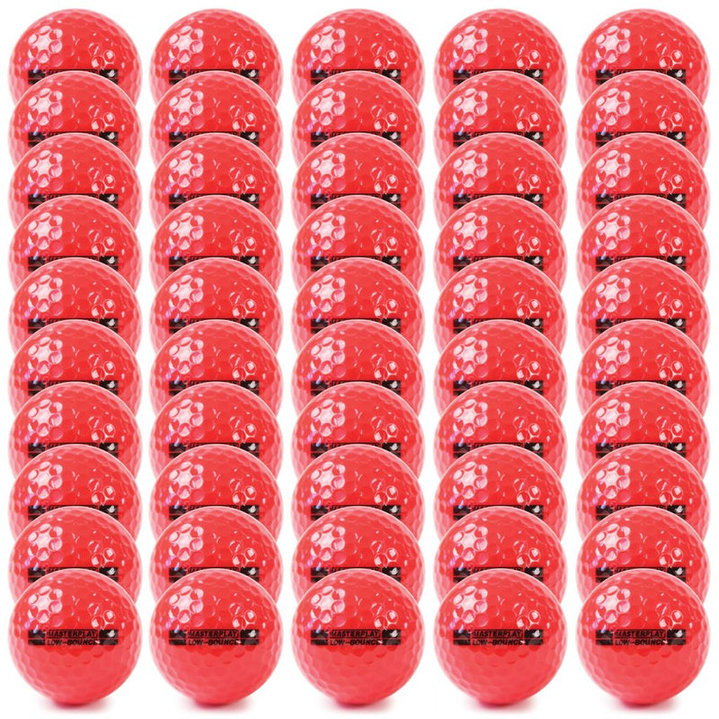 MASTERPLAY LEISURE GOLF BALL RED, BOX OF 300