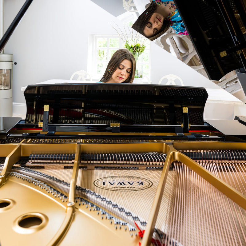 Kawai Gl-50 Grand Piano In Polished Ebony