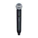 Shure digital wireless handheld system and SM58 vocal microphone