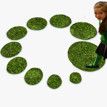 Grass Counting Circles (set of 10)