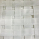 77A TRAMPOLINE 25MM WEB BED, FIXED ROLLER STAND