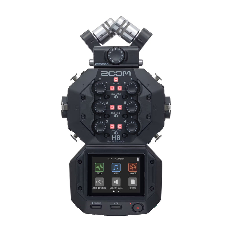 Zoom H8 12-track handy recorder