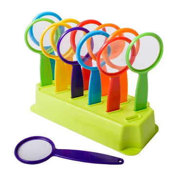 Handy magnifiers in Stand  (set of 12)