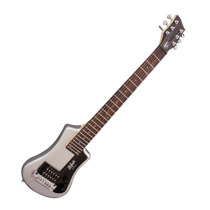 Hofner HCT Shorty electric guitar - Silver