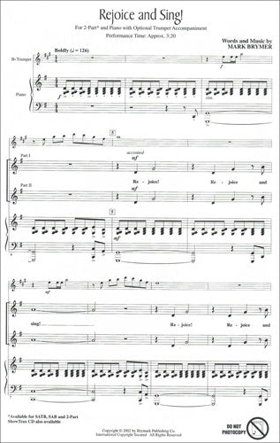 Rejoice and Sing! 2-part