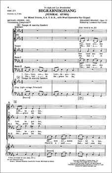 Brahms - Begrabnisgesang (Funeral Hymn) - SATBB