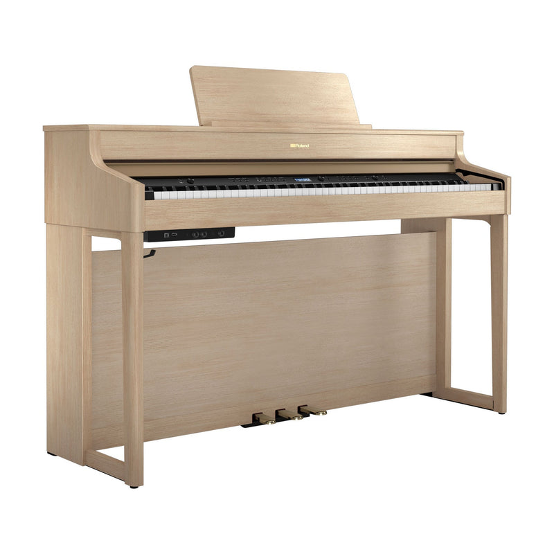 Roland HP702 digital piano - Light oak