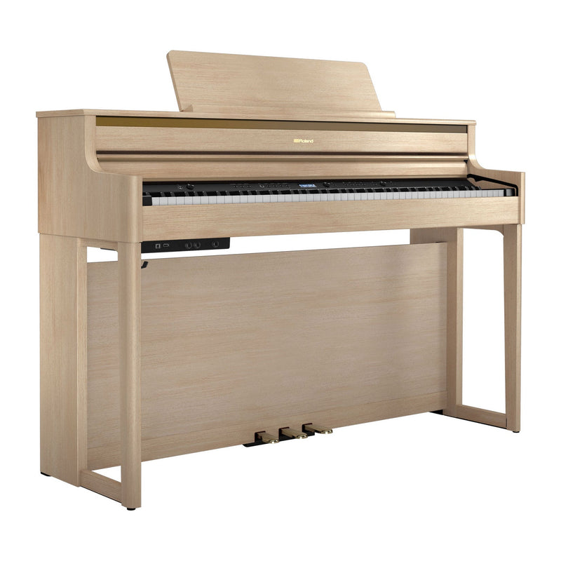 Roland HP704 digital piano - Light oak