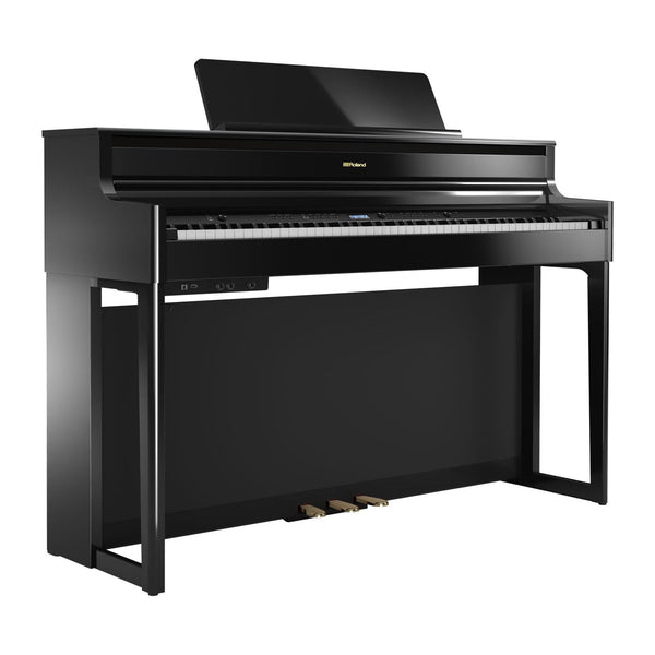 Roland HP704 digital piano - Polished ebony
