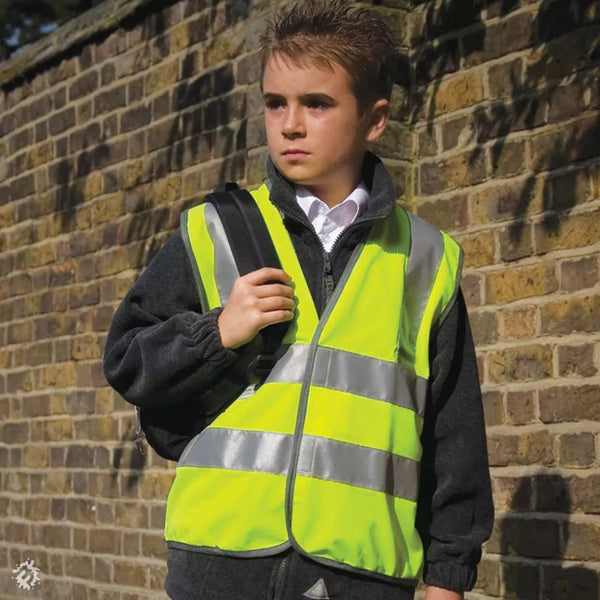 Junior High Visibility Vest - Medium (Orange)