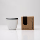 6oz HuskeeSteel Cup & Lid - White
