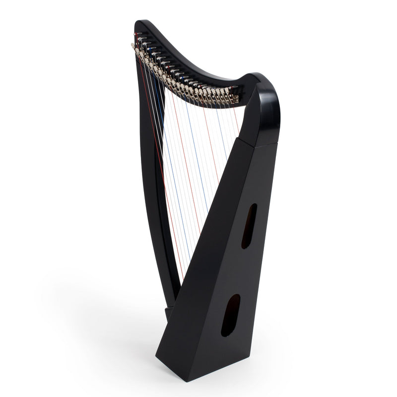 MMX celtic harp in black - 22 strings