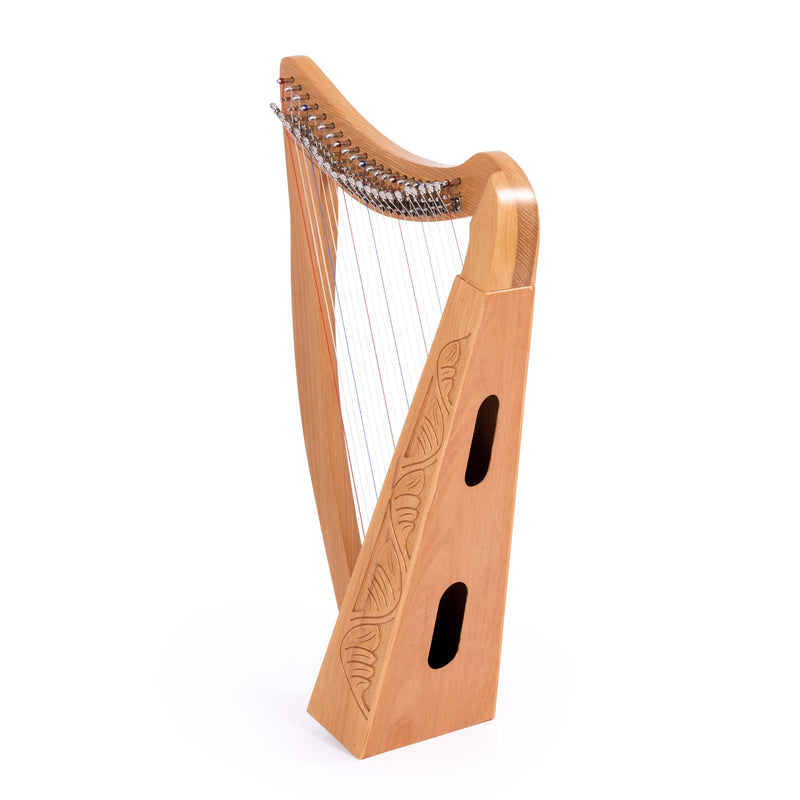 MMX celtic harp in natural - 22 strings