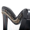 MMX celtic harp in black - 29 strings