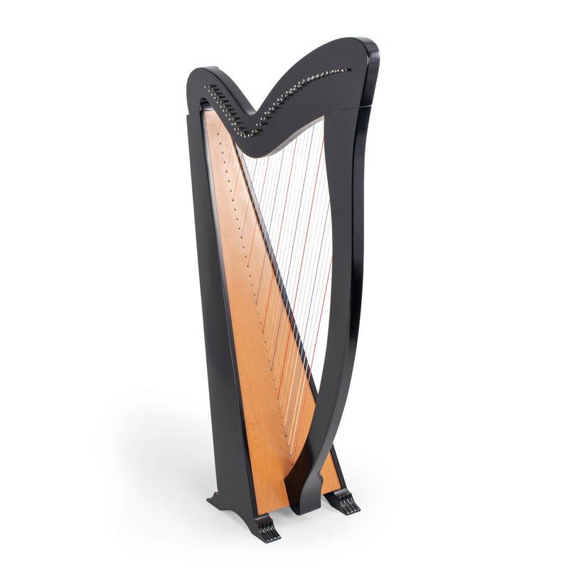 MMX celtic harp in black - 36 strings