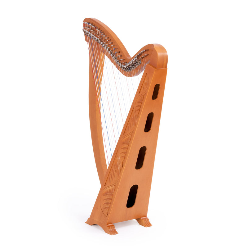 MMX celtic harp in natural - 36 strings