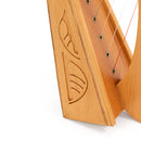 MMX "miniature" celtic harp in natural - 5 strings