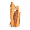 MMX "miniature" celtic harp in natural - 5 strings