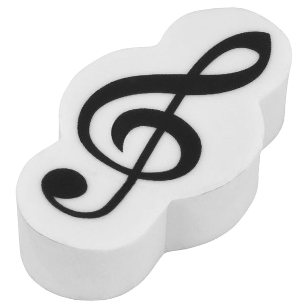 Eraser With Treble Clef Shape And Design