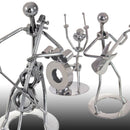 Nuts & bolts iron man figurine - electric guitarist