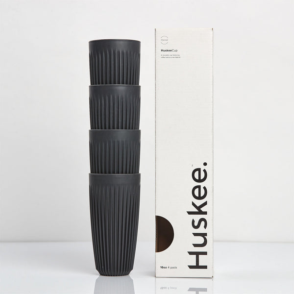 16oz HuskeeCup 4-pack - Charcoal