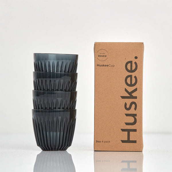 3oz Espresso HuskeeRenew Cup 4-Pack - Smoke