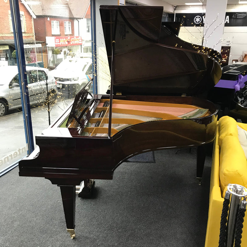 Restored Bechstein Model M grand piano in polished rosewood