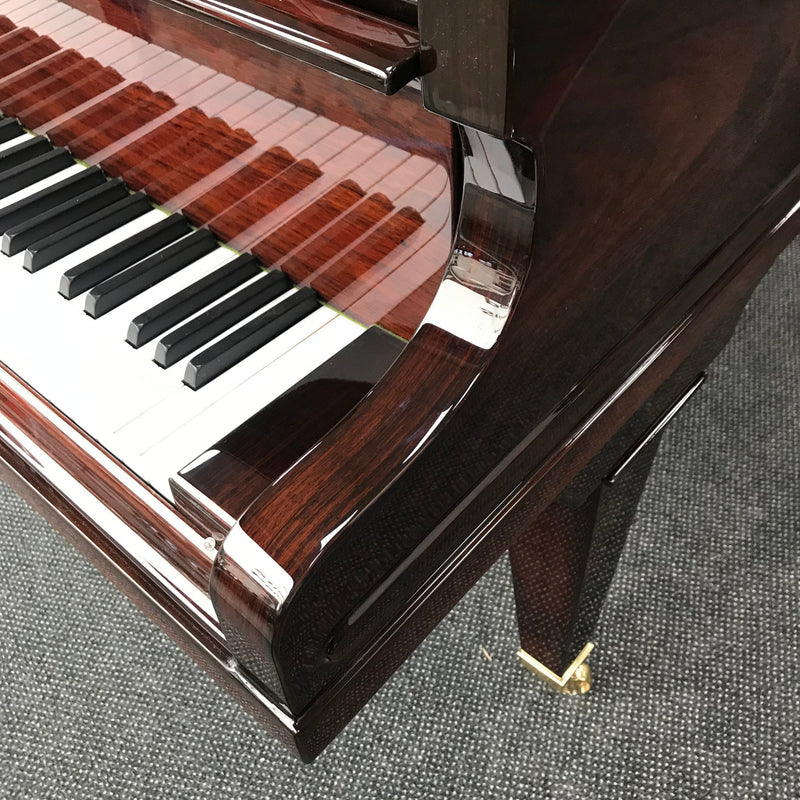 Restored Bechstein Model M grand piano in polished rosewood