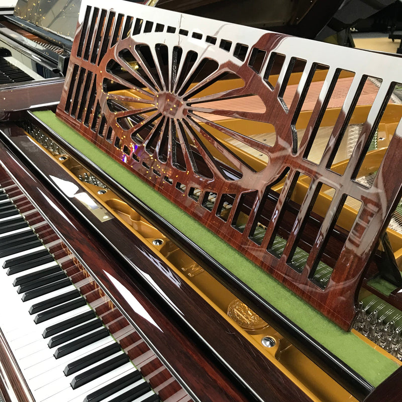Restored Bechstein Model M grand piano in polished rosewood