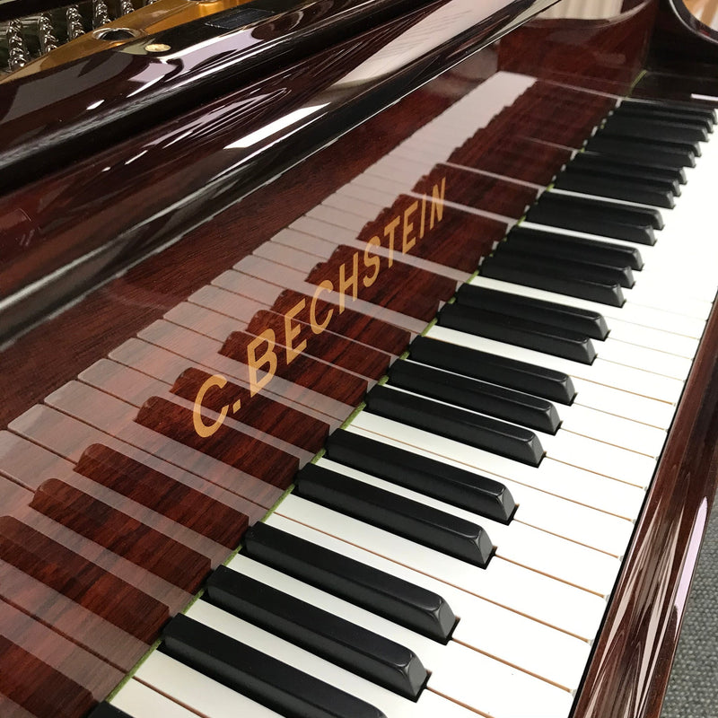 Restored Bechstein Model M grand piano in polished rosewood
