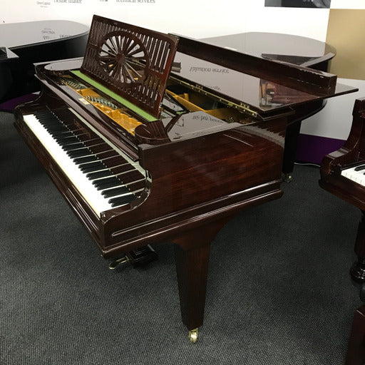 Restored Bechstein Model A grand piano in polished rosewood