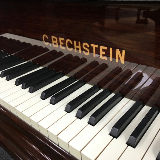 Restored Bechstein Model A grand piano in polished rosewood