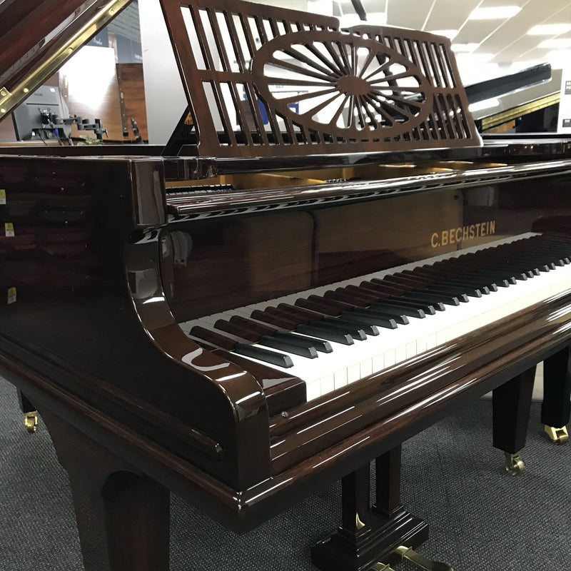 Restored Bechstein Model A grand piano in polished rosewood