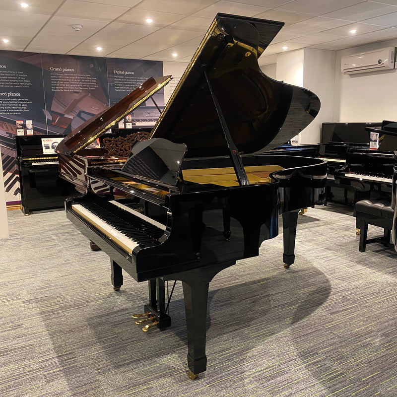 Pre-owned Yamaha C5 grand piano in polished ebony - A1