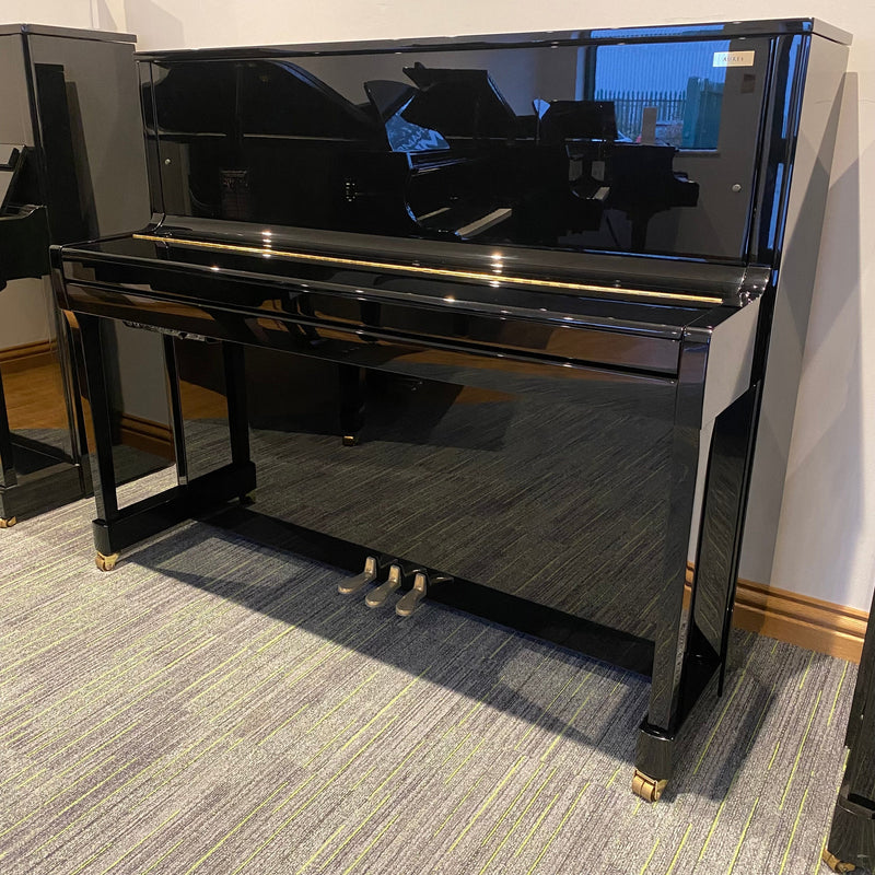 Pre-owned Kawai K-300 AURES upright piano in polished ebony