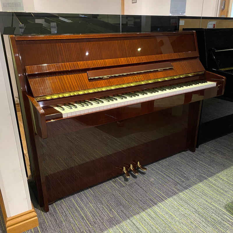 Pre-owned Kawai CE-7N upright piano in polished mahogany