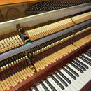 Pre-owned Kawai CE-7N upright piano in polished mahogany