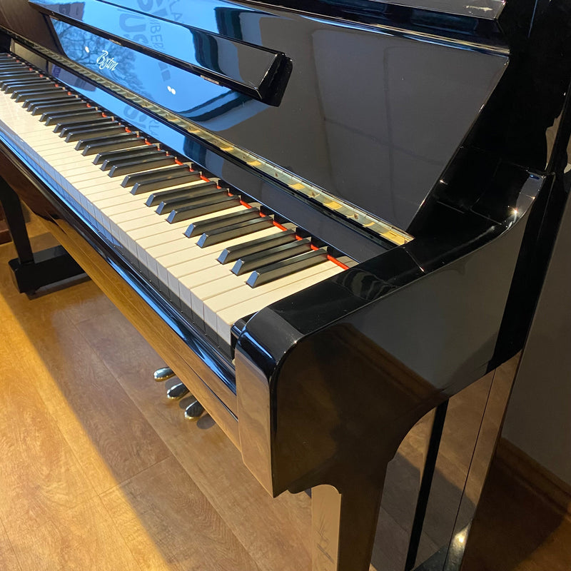 Pre-owned Steinway Boston UP132 upright piano in polished ebony