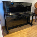 Pre-owned Steinway Boston UP132 upright piano in polished ebony