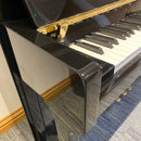Pre-owned Steinmayer S118 upright piano in polished ebony