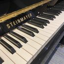Pre-owned Steinmayer S118 upright piano in polished ebony
