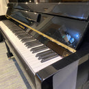 Pre-owned Steinmayer S118 upright piano in polished ebony