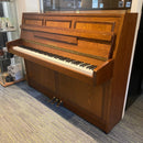 Pre-owned Zimmermann upright piano in satin mahogany
